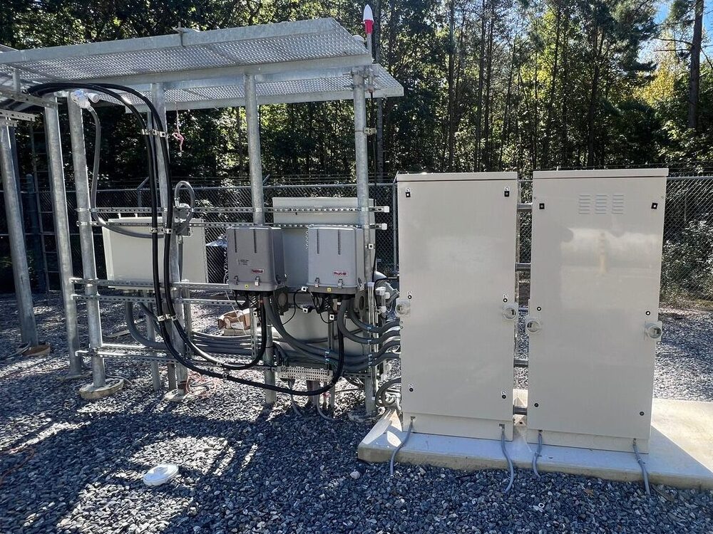 Cell Site Equipment from Hoaglin Morrison project installation
