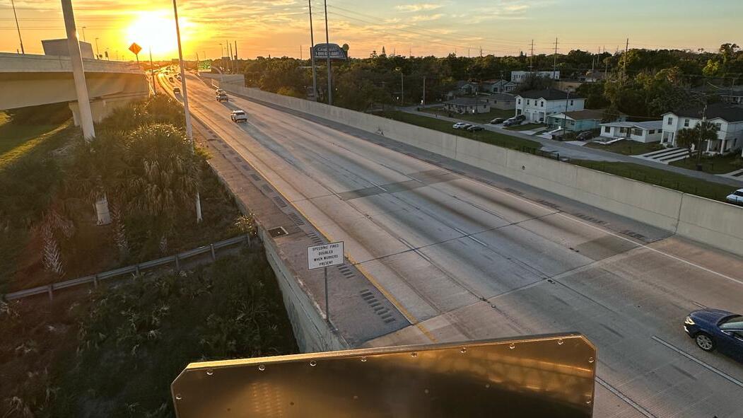 Billboard View from Hoaglin Morrison installation in Tampa, Florida